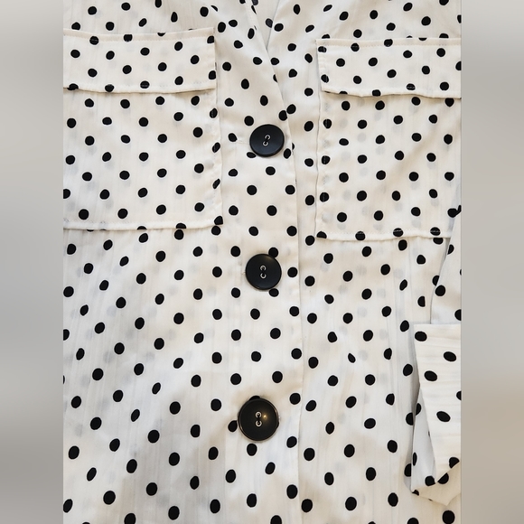 Zara Polka Dot Blouse Size XS. Fits size S as well - Picture 11 of 14